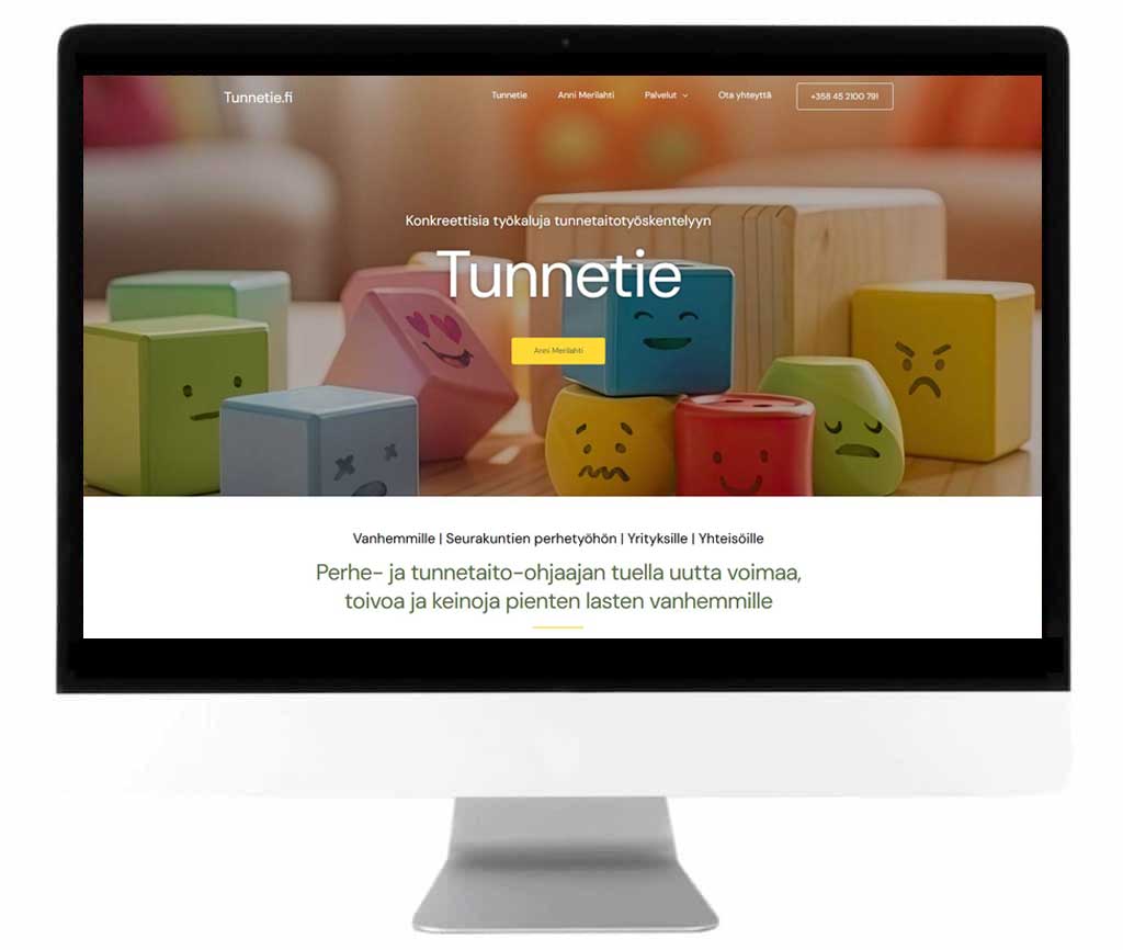 verkkosivu tunnetie.fi